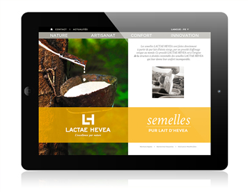 Pour MadMoiZèle • Webdesign • Lactae Hevea